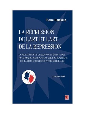 cover image of La répression de l'art et l'art de la répression